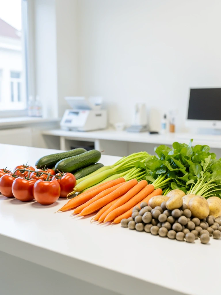 Terveellisiä raaka-aineita rinnastettuna kliiniseen puhtauteen